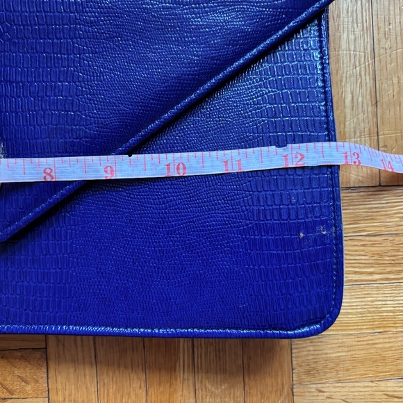 the most amazing purple briefcase / purse with gold accents 80s - Picture 5 of 10